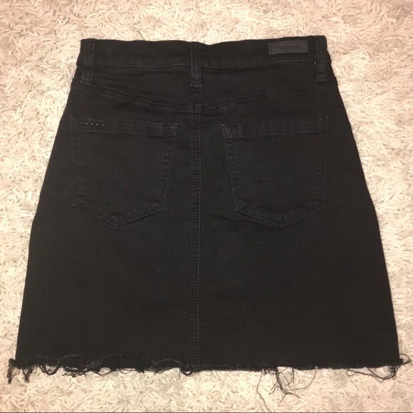 BLANKNYC Denim Black Denim Skirt 24 - Picture 5 of 7